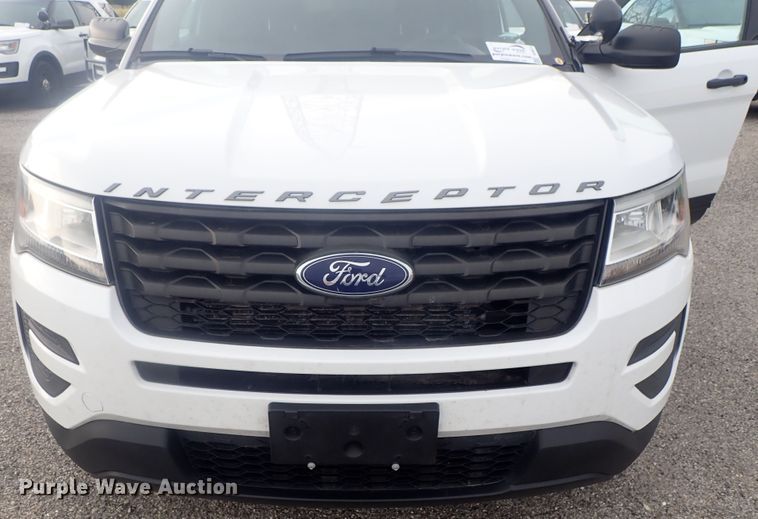 image for item DE0673 2017 Ford Explorer Police Interceptor  SUV
