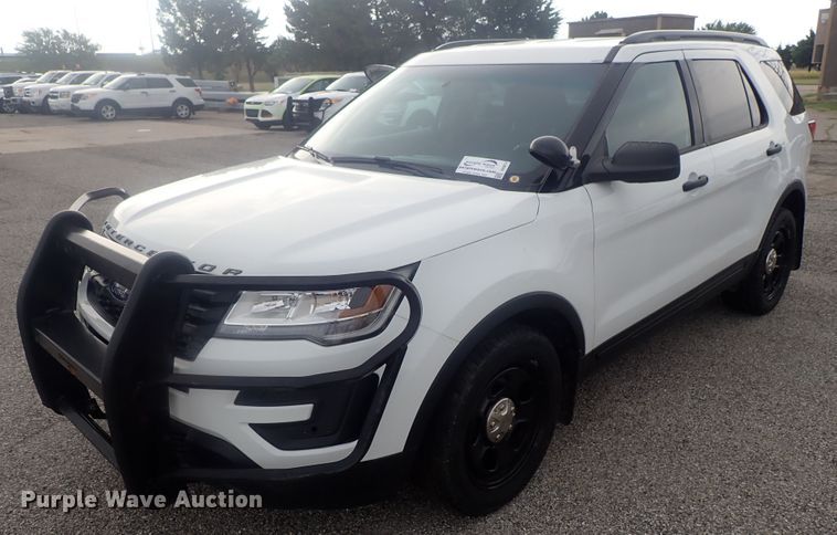 image for item DE0674 2017 Ford Explorer Police Interceptor  SUV