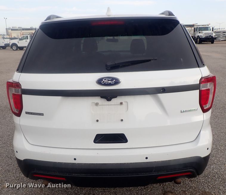 image for item DE0674 2017 Ford Explorer Police Interceptor  SUV