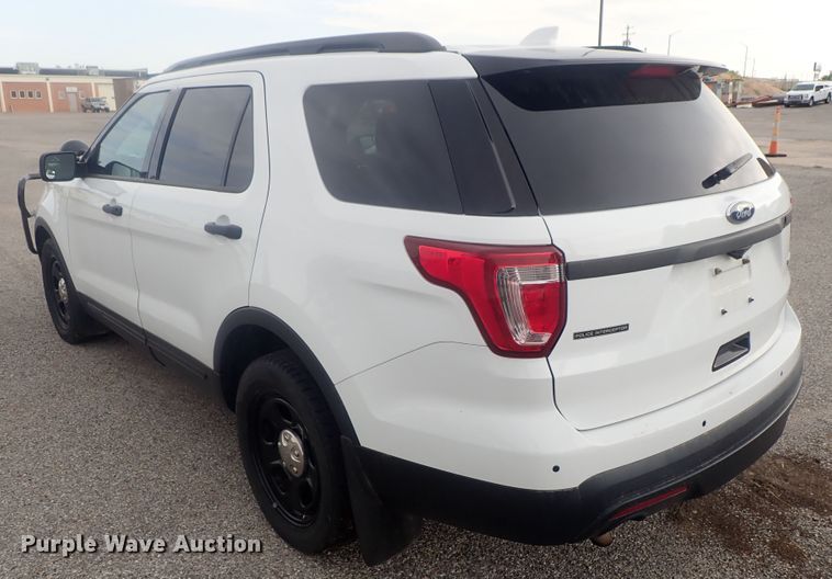 image for item DE0674 2017 Ford Explorer Police Interceptor  SUV