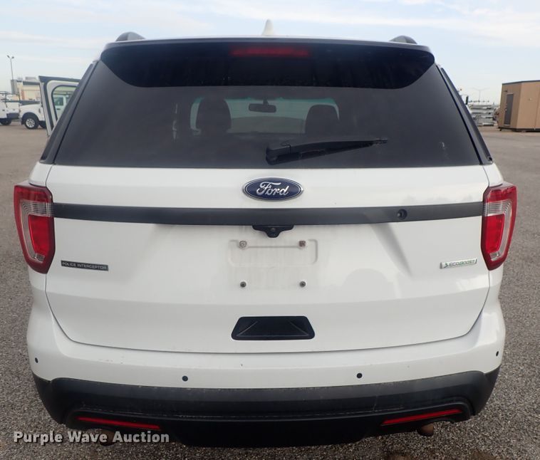 image for item DE0674 2017 Ford Explorer Police Interceptor  SUV