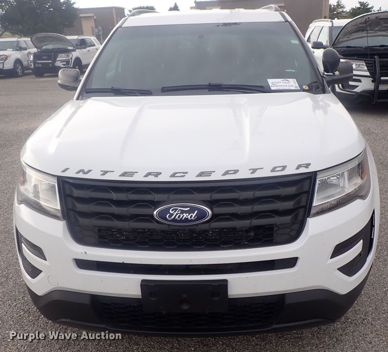 image for item DE0675 2016 Ford Explorer Police Interceptor  SUV
