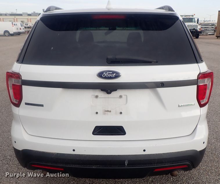 image for item DE0675 2016 Ford Explorer Police Interceptor  SUV