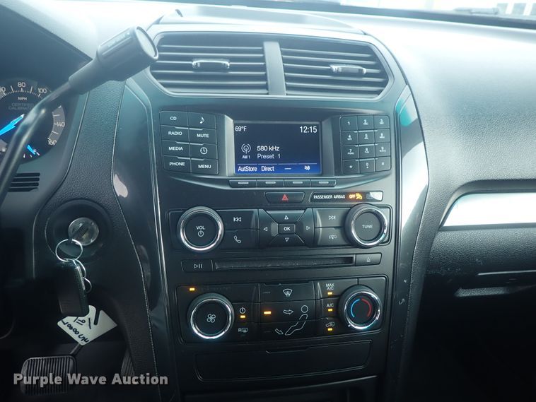 image for item DE0675 2016 Ford Explorer Police Interceptor  SUV