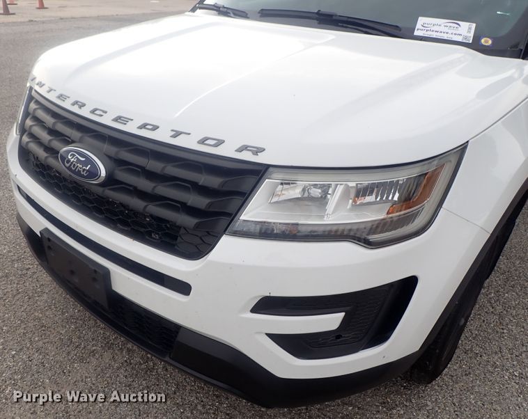 image for item DE0675 2016 Ford Explorer Police Interceptor  SUV