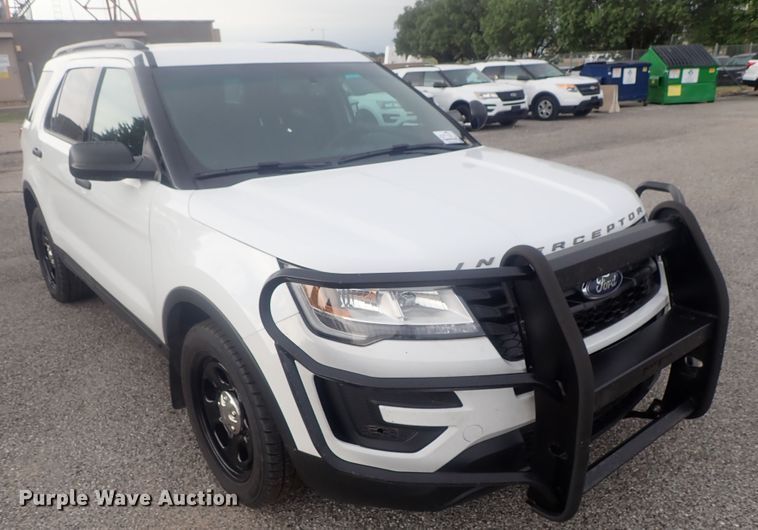 image for item DE0676 2017 Ford Explorer Police Interceptor  SUV