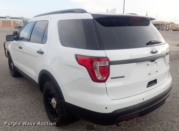 image for item DE0676 2017 Ford Explorer Police Interceptor  SUV