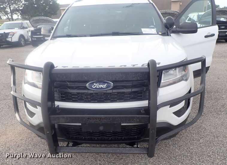 image for item DE0676 2017 Ford Explorer Police Interceptor  SUV