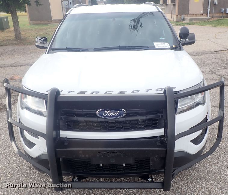 image for item DE0677 2017 Ford Explorer Police Interceptor  SUV