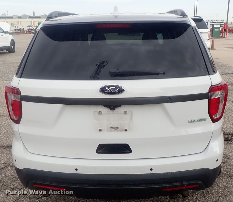 image for item DE0677 2017 Ford Explorer Police Interceptor  SUV