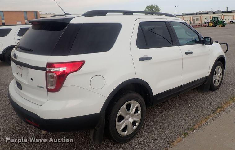 image for item DE0678 2014 Ford Explorer Police Interceptor  SUV