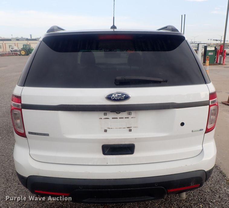 image for item DE0678 2014 Ford Explorer Police Interceptor  SUV