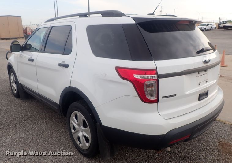 image for item DE0678 2014 Ford Explorer Police Interceptor  SUV