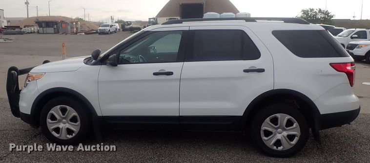 image for item DE0678 2014 Ford Explorer Police Interceptor  SUV