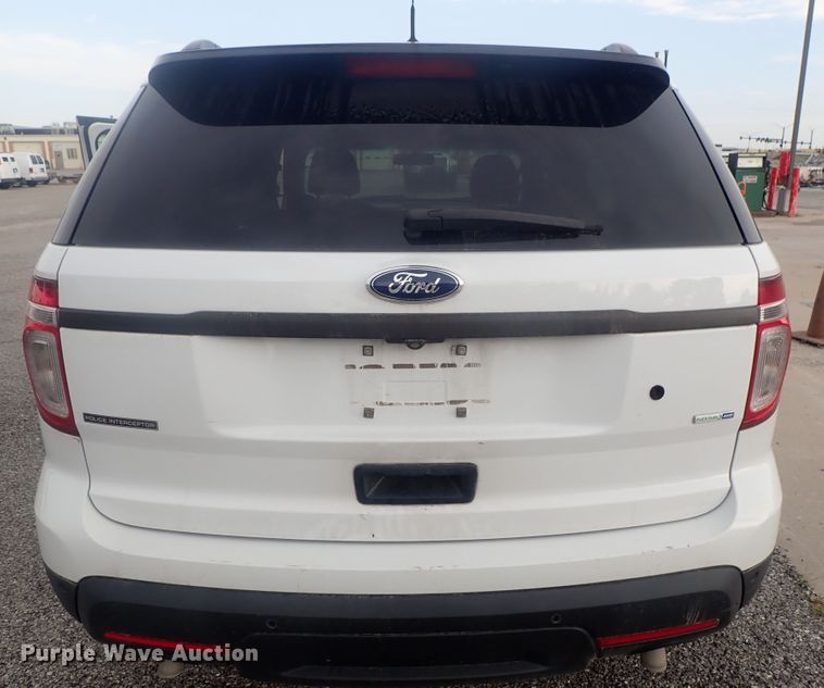 image for item DE0678 2014 Ford Explorer Police Interceptor  SUV
