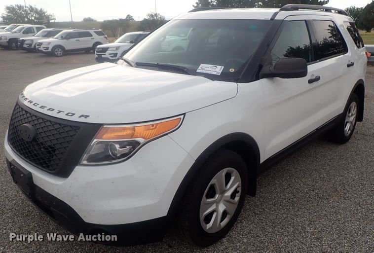 image for item DE0680 2015 Ford Explorer Police Interceptor  SUV