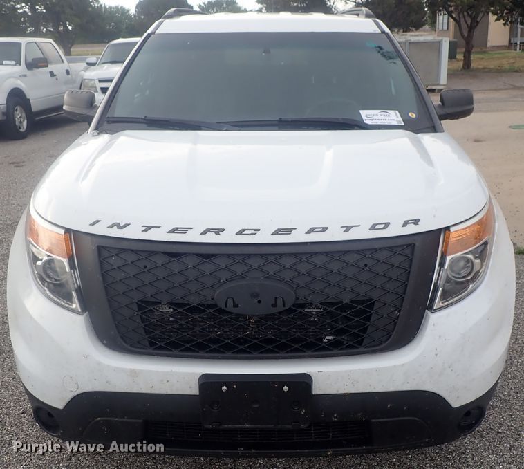 image for item DE0680 2015 Ford Explorer Police Interceptor  SUV