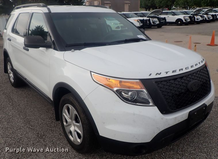 image for item DE0680 2015 Ford Explorer Police Interceptor  SUV