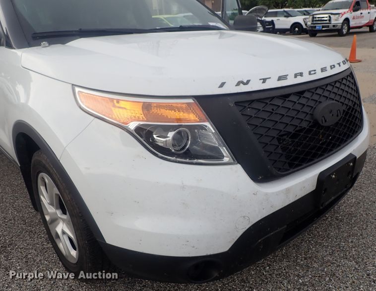 image for item DE0680 2015 Ford Explorer Police Interceptor  SUV
