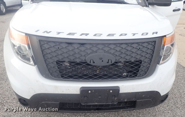 image for item DE0680 2015 Ford Explorer Police Interceptor  SUV