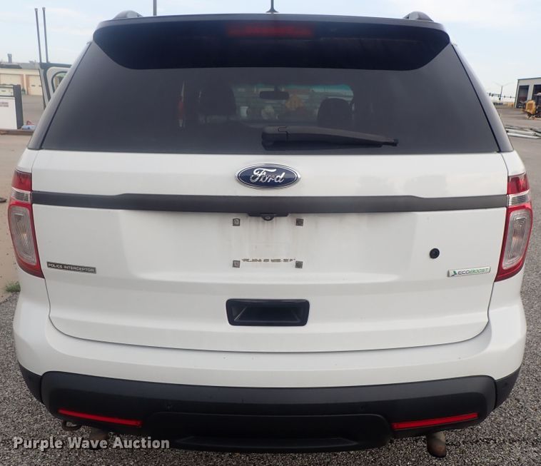 image for item DE0680 2015 Ford Explorer Police Interceptor  SUV