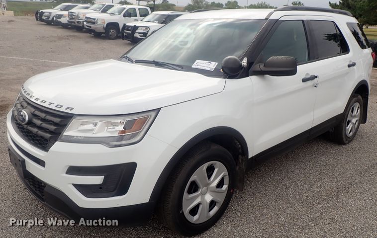 image for item DE0684 2016 Ford Explorer Police Interceptor  SUV