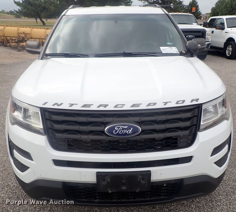 image for item DE0684 2016 Ford Explorer Police Interceptor  SUV