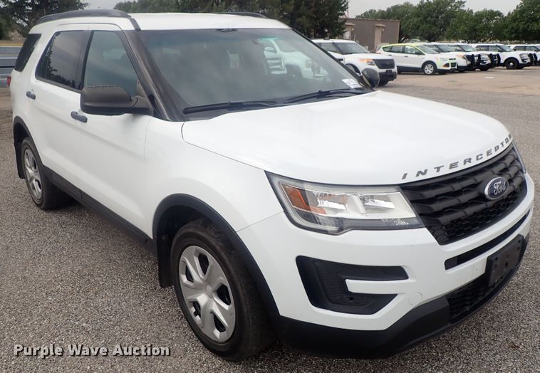 image for item DE0684 2016 Ford Explorer Police Interceptor  SUV