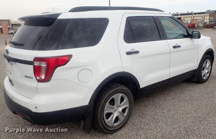image for item DE0684 2016 Ford Explorer Police Interceptor  SUV