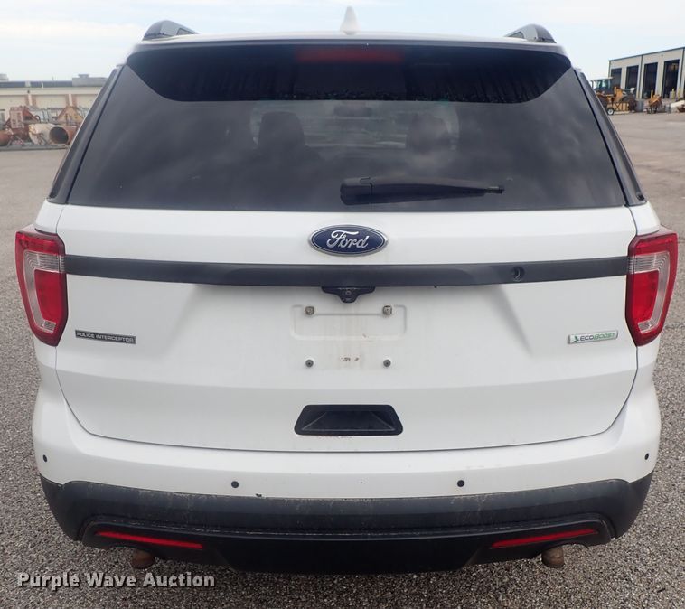 image for item DE0684 2016 Ford Explorer Police Interceptor  SUV