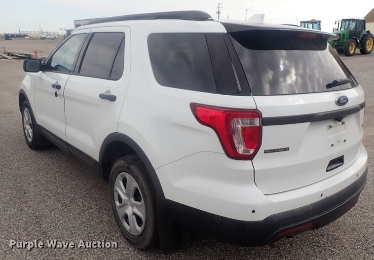 image for item DE0684 2016 Ford Explorer Police Interceptor  SUV
