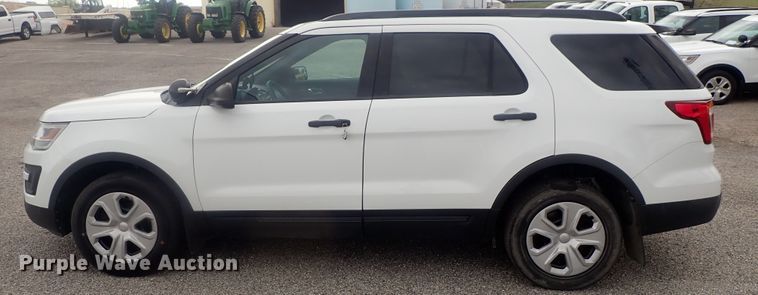 image for item DE0684 2016 Ford Explorer Police Interceptor  SUV