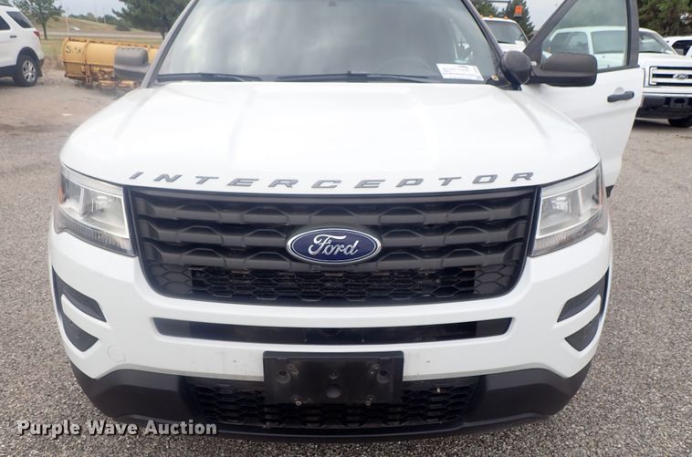image for item DE0684 2016 Ford Explorer Police Interceptor  SUV