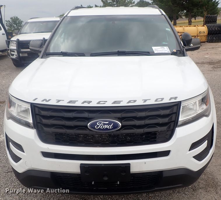 image for item DE0685 2017 Ford Explorer Police Interceptor  SUV