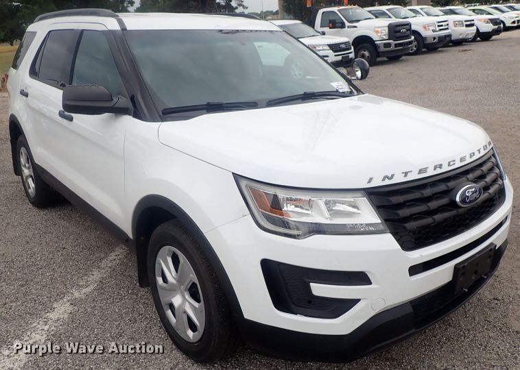 image for item DE0685 2017 Ford Explorer Police Interceptor  SUV