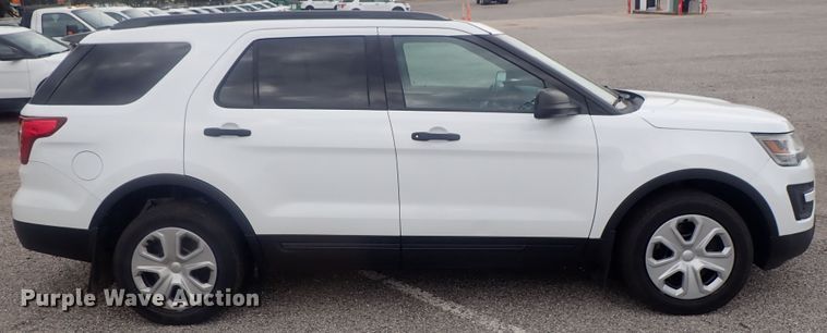 image for item DE0685 2017 Ford Explorer Police Interceptor  SUV
