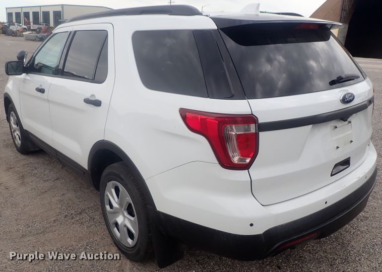 image for item DE0685 2017 Ford Explorer Police Interceptor  SUV