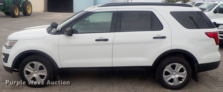 image for item DE0685 2017 Ford Explorer Police Interceptor  SUV