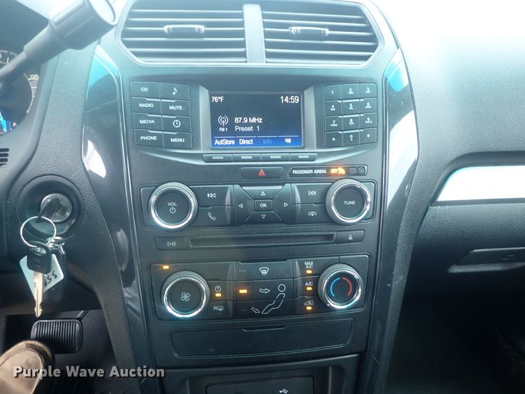 image for item DE0685 2017 Ford Explorer Police Interceptor  SUV