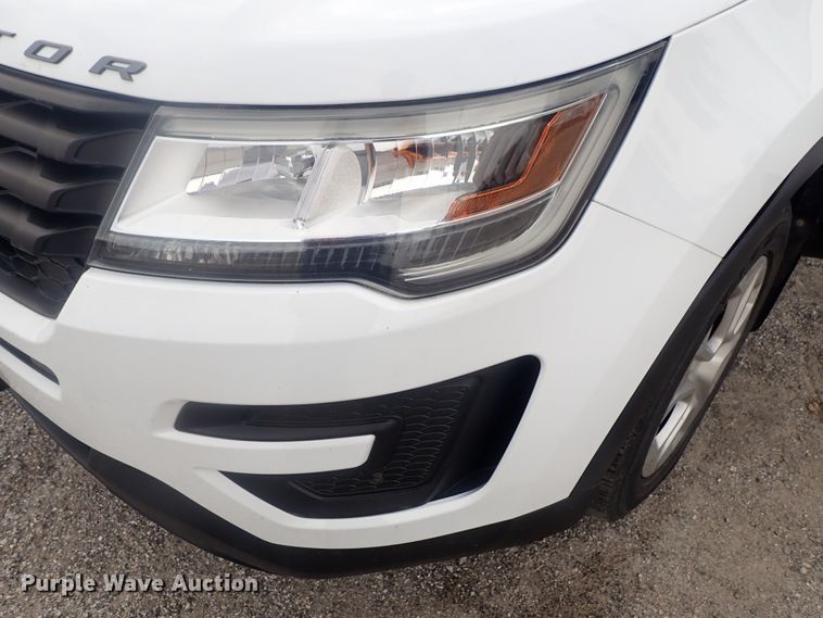 image for item DE0685 2017 Ford Explorer Police Interceptor  SUV