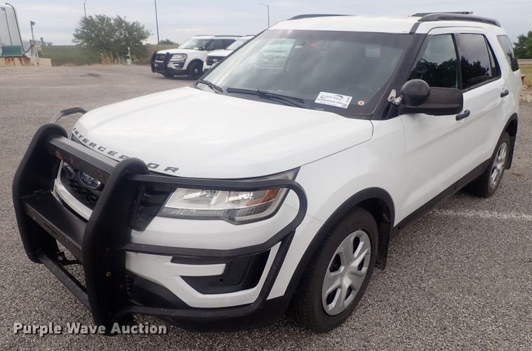 image for item DE0686 2016 Ford Explorer Police Interceptor  SUV