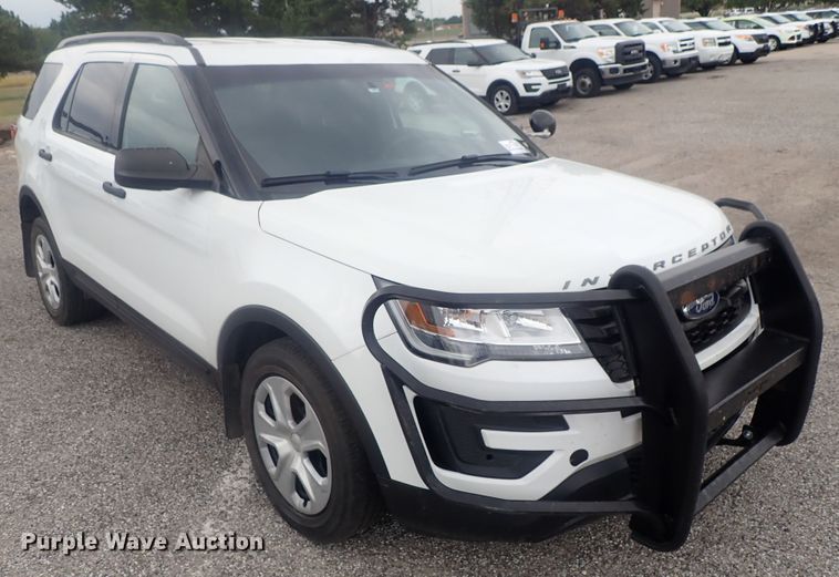 image for item DE0686 2016 Ford Explorer Police Interceptor  SUV