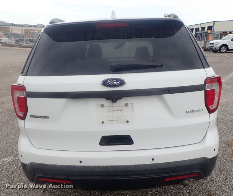 image for item DE0686 2016 Ford Explorer Police Interceptor  SUV