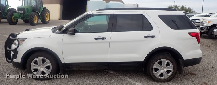 image for item DE0686 2016 Ford Explorer Police Interceptor  SUV