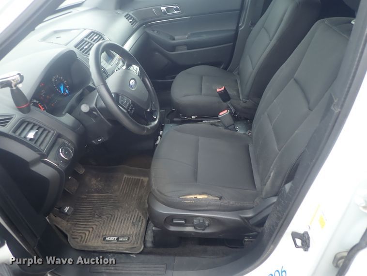 image for item DE0686 2016 Ford Explorer Police Interceptor  SUV