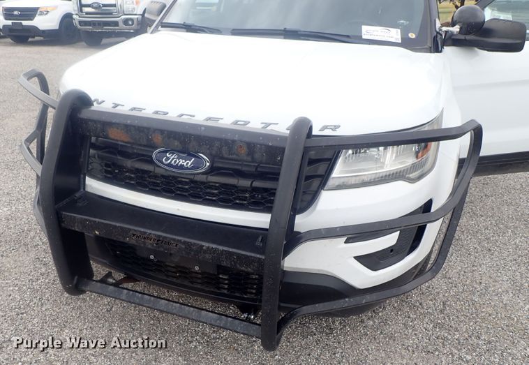 image for item DE0686 2016 Ford Explorer Police Interceptor  SUV