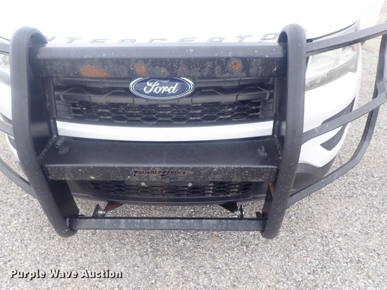 image for item DE0686 2016 Ford Explorer Police Interceptor  SUV