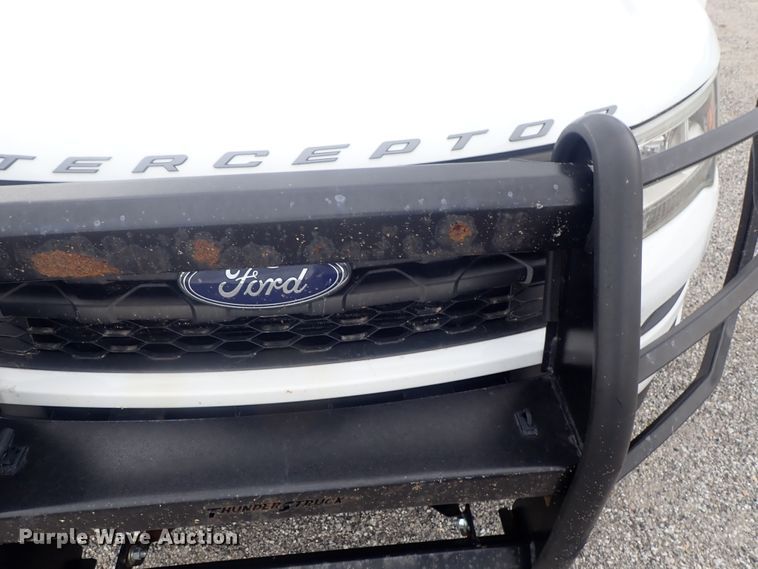 image for item DE0686 2016 Ford Explorer Police Interceptor  SUV