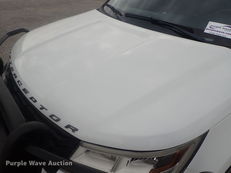 image for item DE0686 2016 Ford Explorer Police Interceptor  SUV