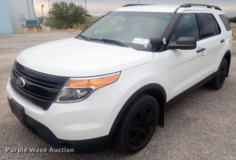 image for item DE0689 2014 Ford Explorer Police Interceptor  SUV